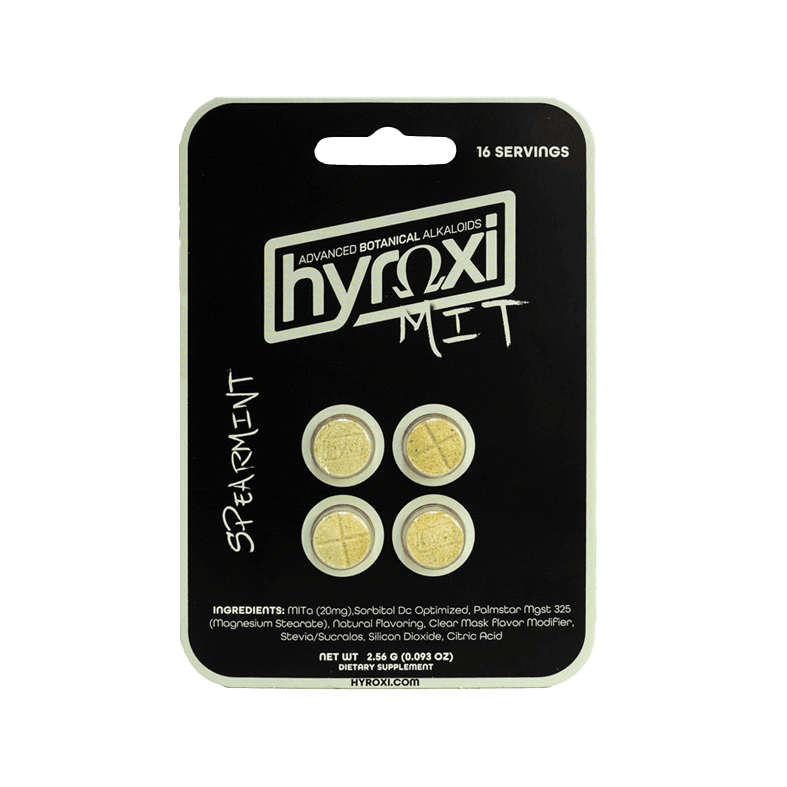 Hyroxi MIT-A Tablets Spearmint 4-count blister